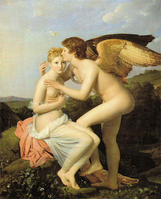 Eros & Psyché, François Gérard, 1798, Musée du Louvre, Paris