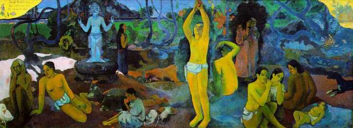 Where Do We Come From? What Are We? Where Are We Going? 1898, Paul Gauguin
